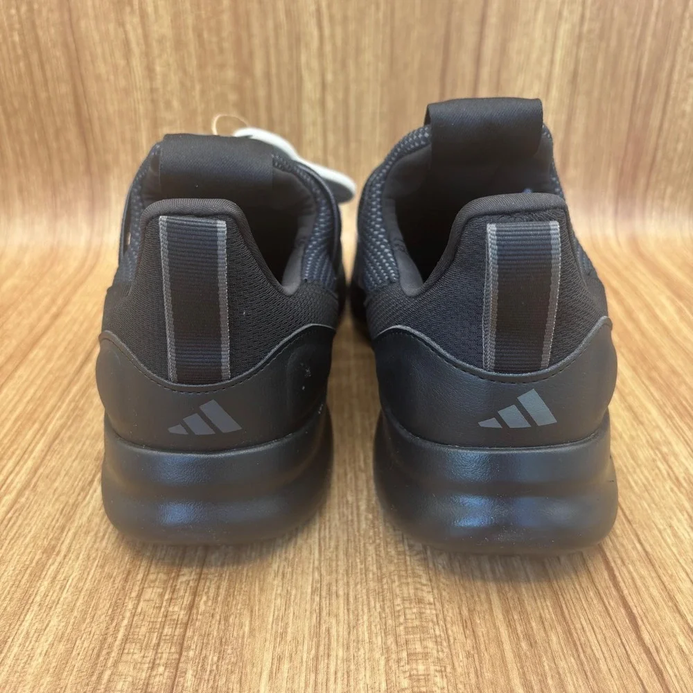 Adidas Lite Racer Adapt 7.0 Wide Mens 10 Black Running Shoes IE8684 Slip On NEW